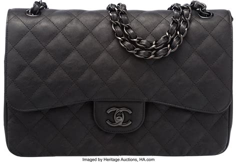 chanel so black jumbo flap|More.